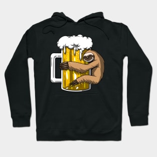 Sloth Beer Party Hoodie